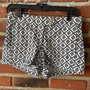J. Crew Geometric Print Chino Shorts Sz 00